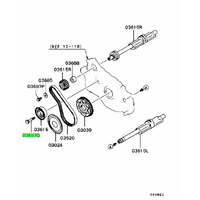 Oil Balance Tensioner Pulley BOLT ONLY (Evo 4-9)