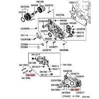 Oil Filter Housing BOLT SET ONLY (Evo 4-9)