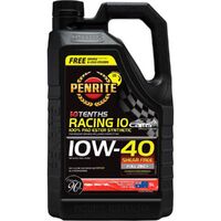 Penrite 10 Tenths Racing 10W-40 Engine Oil 5L - RACING10W40005