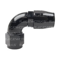100/120 Series Cutter Style Hose End Fitting - 90 Degree