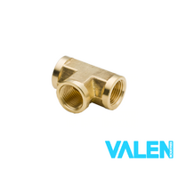 1/8 NPT Brass Female Tee (Universal)