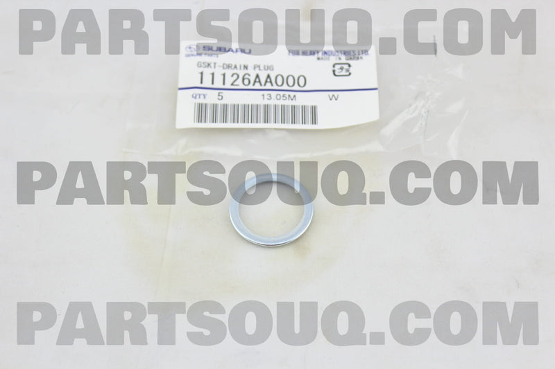 Oil Sump Plug Washer (WRX MY98-14/STI MY98-21/FGT MY98-02/FXT MY03-13/LGT MY03-08)-1