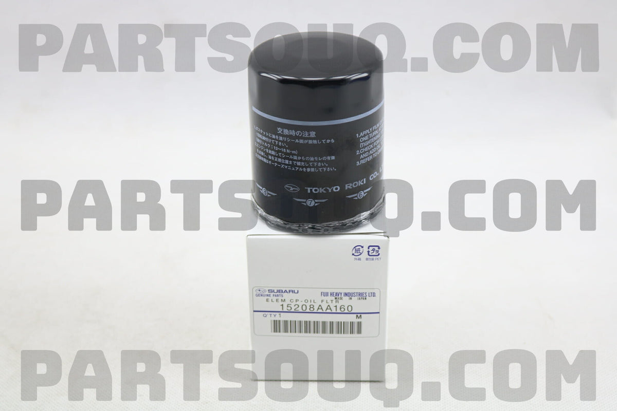 Genuine Oil Filter (Forester 13+/Liberty 10+/Impreza 12+/XV (4 Cyl Petrol)