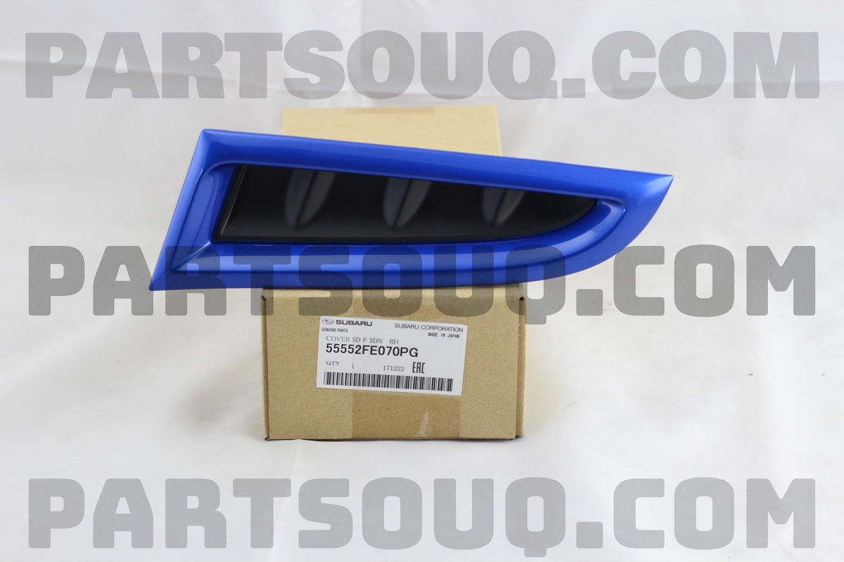 Front Bumper Side Vent Insert RH - WR BLUE (WRX/STI MY06-07)