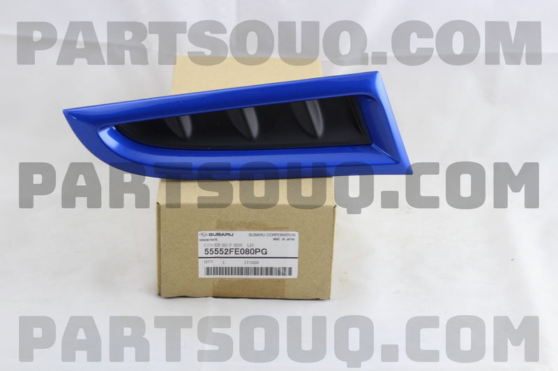 Front Bumper Side Vent Insert LH - WR BLUE (WRX/STI MY06-07)-1