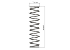STANDARD SPRING (used in all atmosphere venting valves, Respons,Deceptor Pro and atmosphere Mach 2)-1