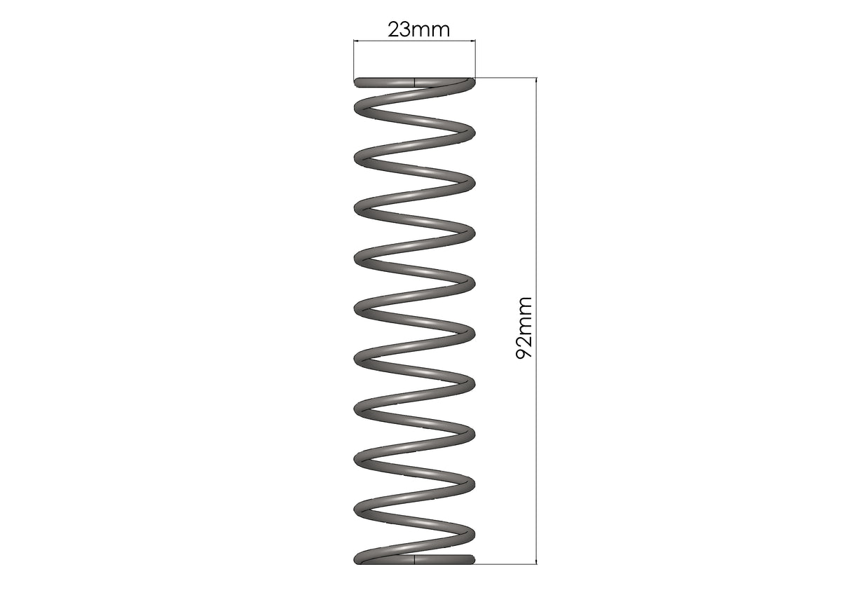 STANDARD SPRING (used in all atmosphere venting valves, Respons,Deceptor Pro and atmosphere Mach 2)