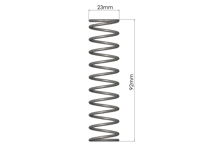 STANDARD SPRING (used in all atmosphere venting valves, Respons,Deceptor Pro and atmosphere Mach 2)-1