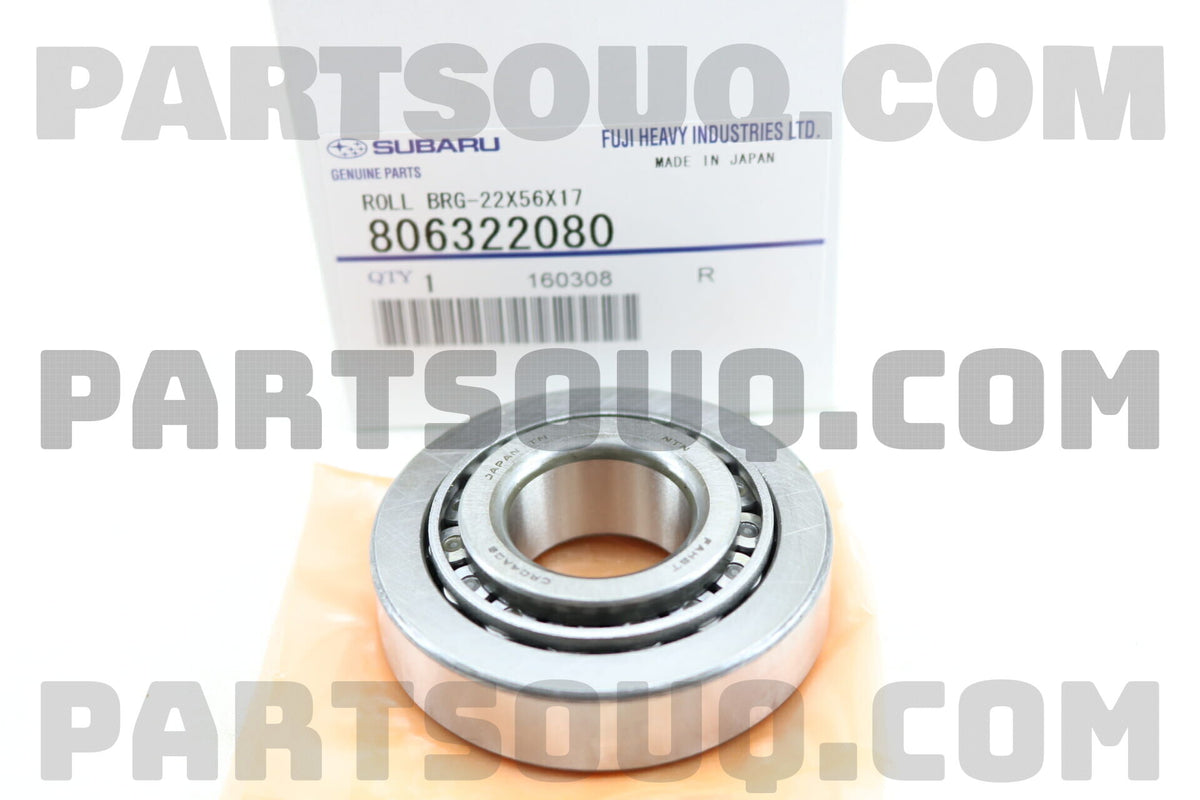 Centre Diff Roller Bearing 22X56X17 (WRX MY01-05)