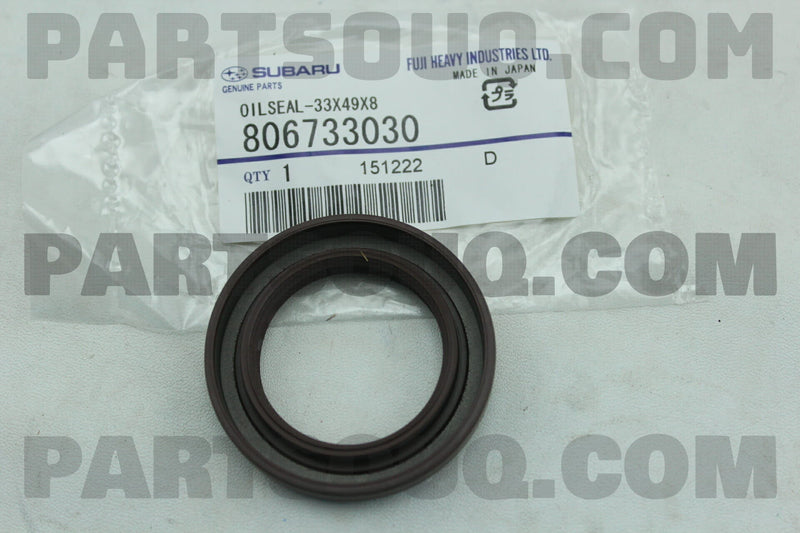 Crankshaft/Oil Pump Oil Seal (WRX MY98-14/STI MY98-21/FGT MY98-02/FXT MY03-13/LGT MY03-08)-1