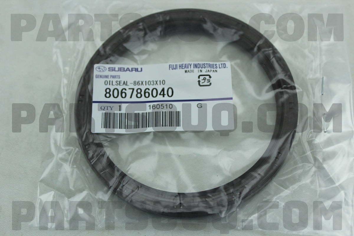 Rear Main Oil Seal (WRX MY98-14/STI MY98-21/FGT MY98-02/FXT MY03-13/LGT MY03-08)