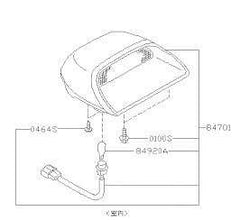 Stop Lamp Hi-Mount (09-14 WRX/STI Sedan Only)-1