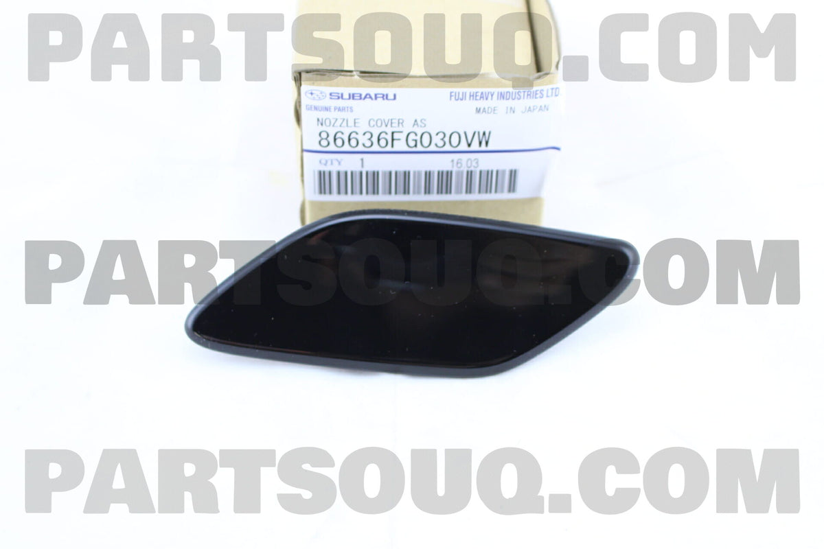 Headlight Washer Cover LHF - BLACK (WRX/STI MY08-10)