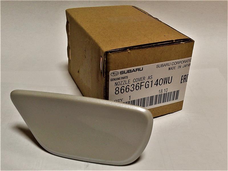 Headlight Washer Cover RHF - WHITE (WRX/STI MY11-14)-1