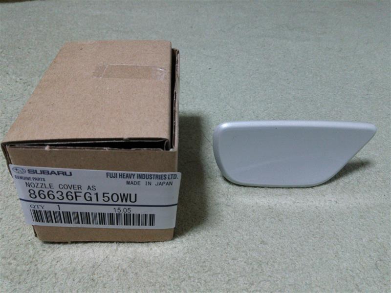 Headlight Washer Cover LHF - WHITE (WRX/STI MY11-14)-1