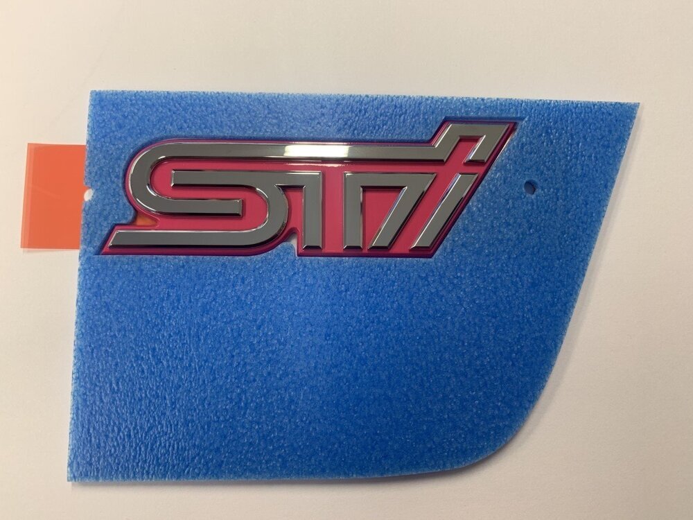 Boot Lid "STI" Badge (STI MY01-07)-1
