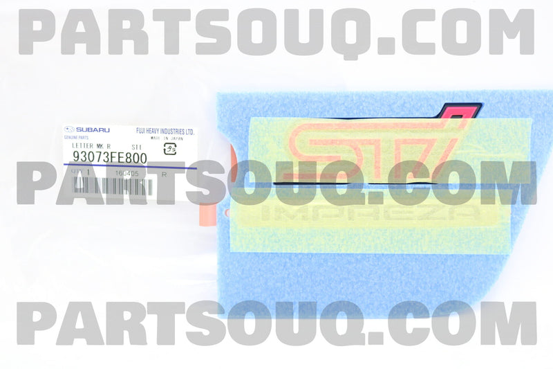 Rear 'STI' Badge (STI MY06-07)-2