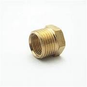 BPP In Hex NPT Plug 1/2 NPT Brass-1