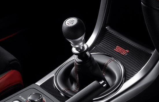 STI SHIFT KNOB STI 6SPD (LEATHER)