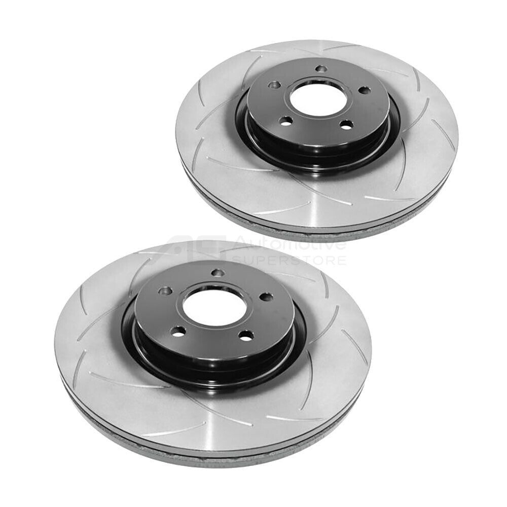 T2 Slotted Rear Rotors PAIR (Ralliart CJ)