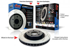 T2 Street Slotted Rear Rotors PAIR (STI MY02-07 Brembos)-1