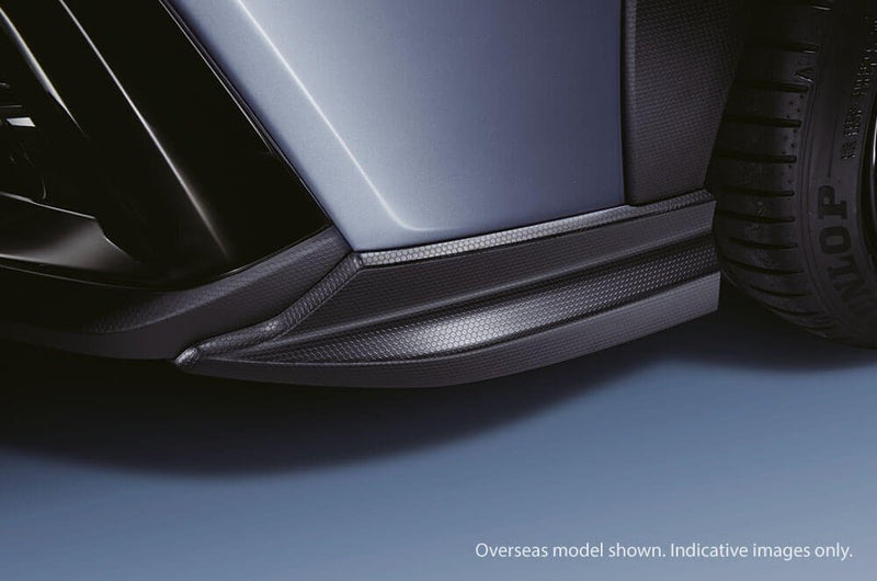 Rear Bumper Lip - Black (WRX MY22+)-1