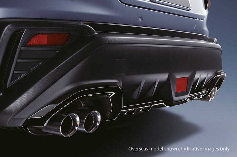 Rear Bumper Skirt - Black (WRX MY22+)-1