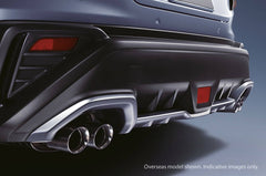 Rear Bumper Skirt - Silver (WRX MY22+)-1