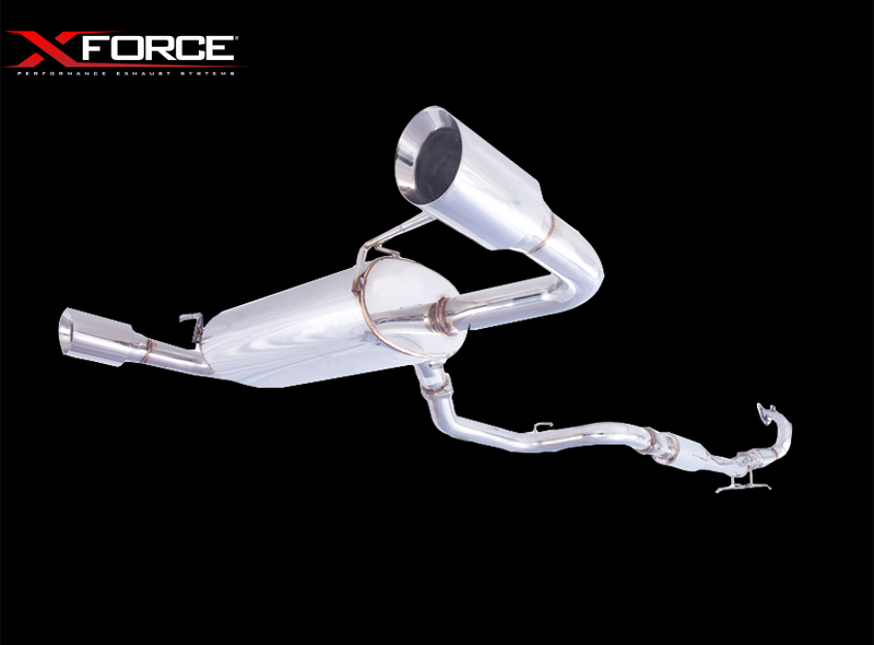 Cat-Back System w/ 3inch Dual Single Tip Stainless Steel (MPS 3 BL Gen 2 09-13 Gen2)-1