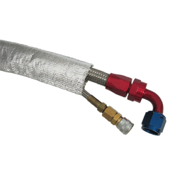 Silver Heat Reflective Sleeve (3/4" x 3')-1