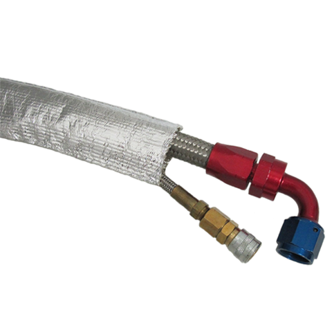 Silver Heat Reflective Sleeve (3/4" x 3')-1