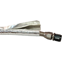 Silver Heat Reflective Sleeve Adhesive (1" x 4')-1