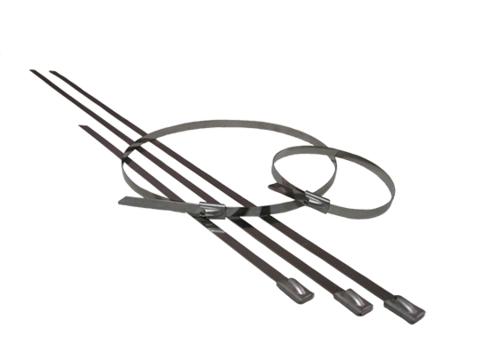 15" Stainless Steel Locking Ties (32 pack)-1