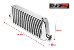 HDi GT2 Intercooler 780 x 290 x 80mm tube and fin core with 16 rows -3.0''ports-1