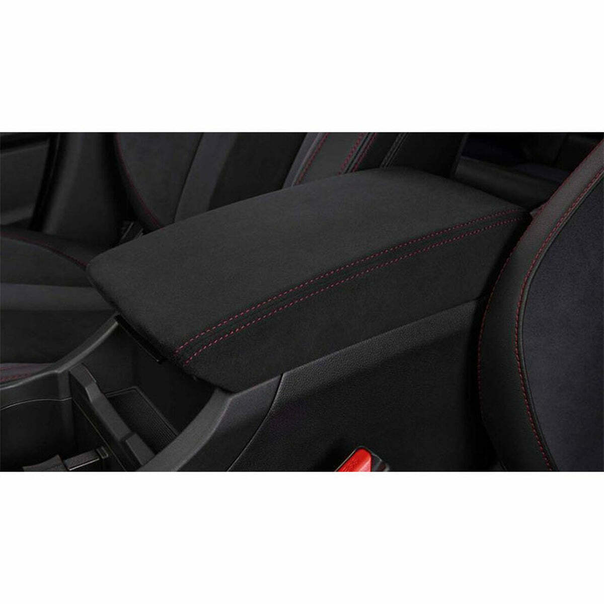 Centre Console Lid CVT - Red Stitch (WRX MY22+)