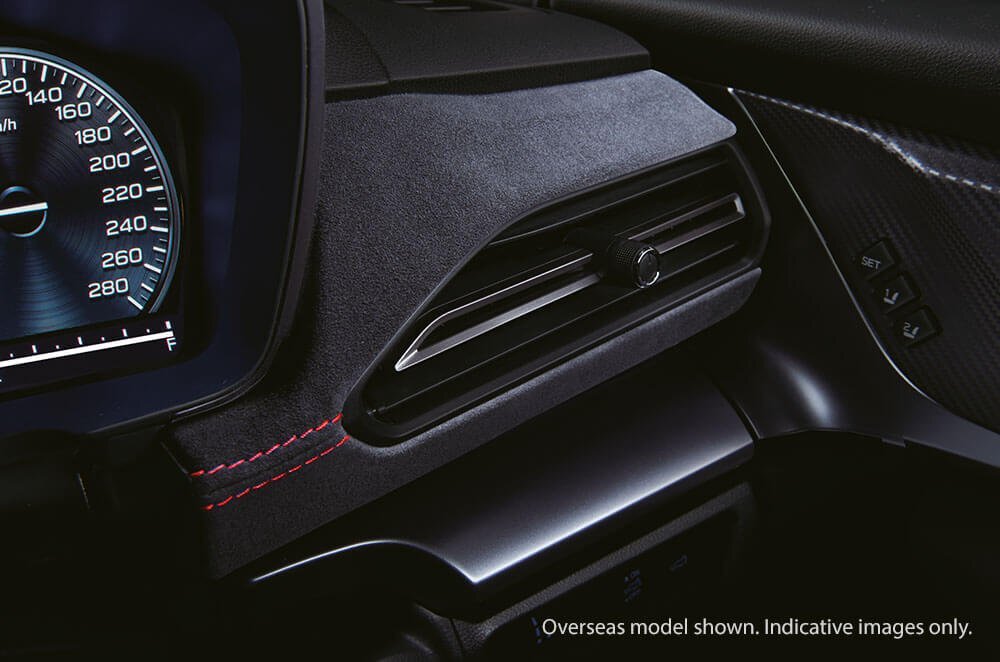 Interior Panel CVT & 6SPD - Red Stitch (WRX MY22+)