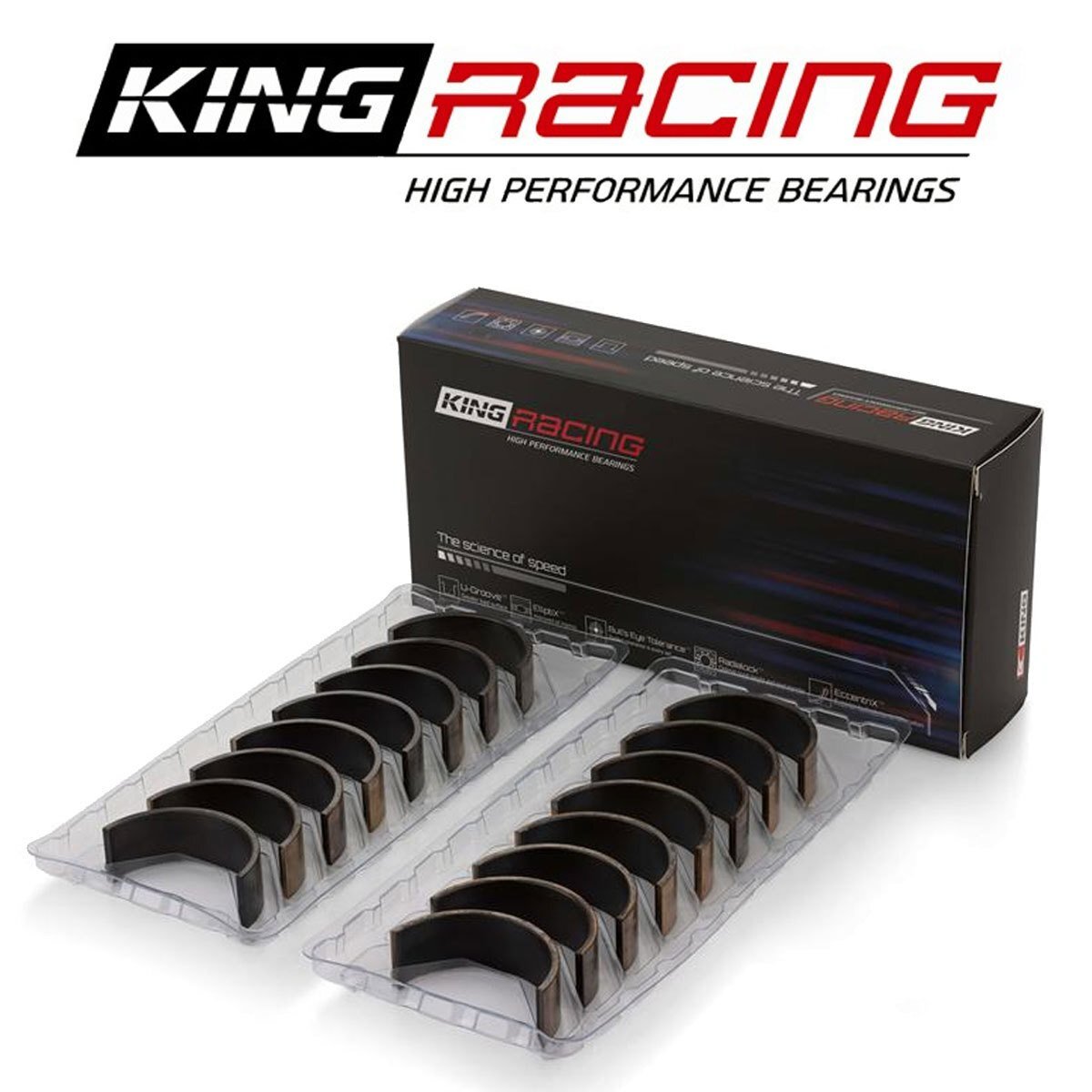 Main Bearings XP Tri-Metal 0.26 OVERSIZED (EJ20/EJ22/EJ25)-1