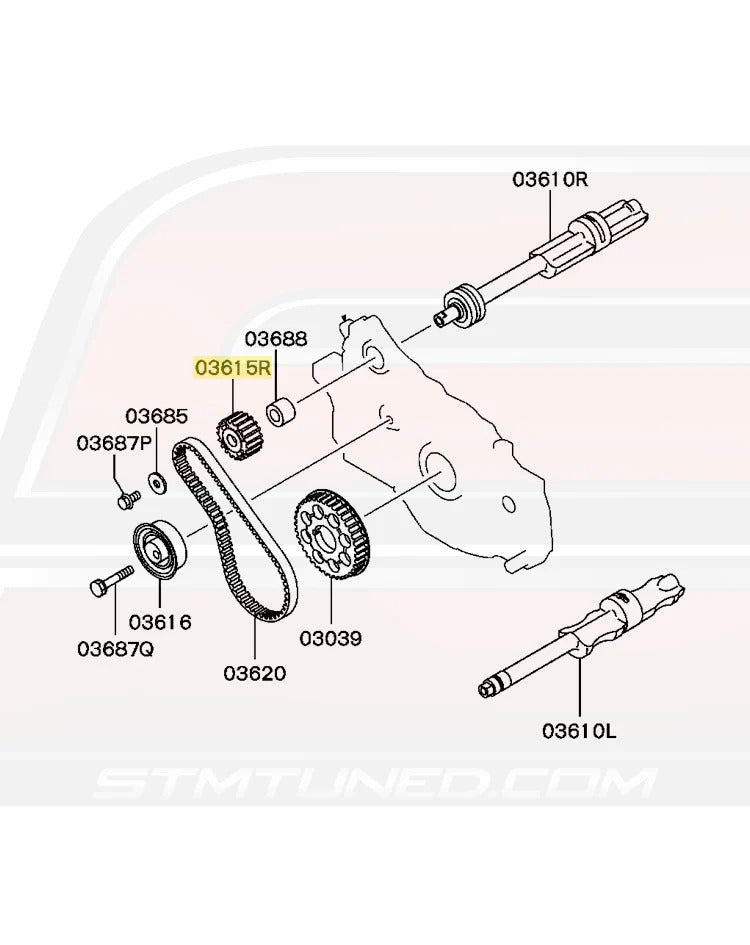 Balance Shaft Sprocket (Evo 1/2/3/4/5/6/7/8/9)-1