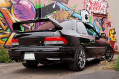 Rear Tail Lights PAIR - Red & Clear (STI MY99-00 SEDAN)-1
